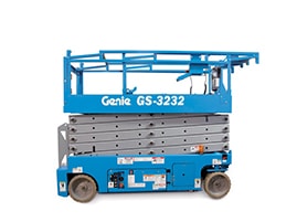 arriendo genie alza hombre Tijera Eléctrica