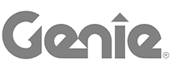 Logo de Genie, marca disponible en RB Rental
